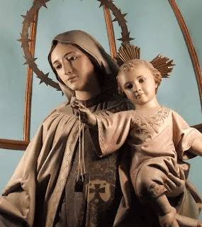 Protest gegen die Andacht zu Maria