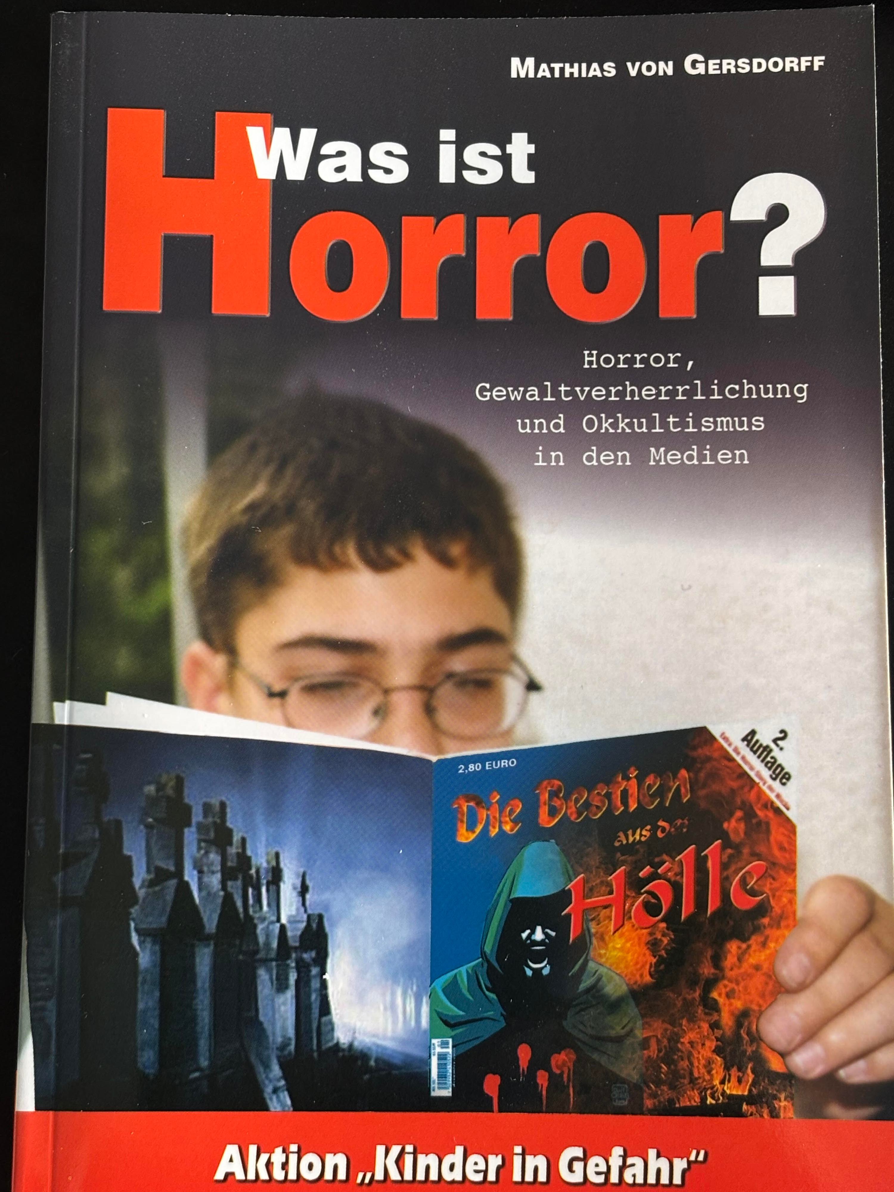 Horror, Gewaltverherrlichung und Okkultismus in den Medien